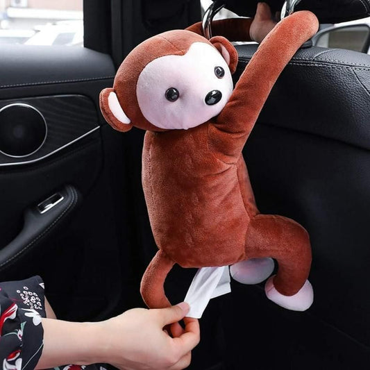 Monkey Tissue Holder for Vehicle