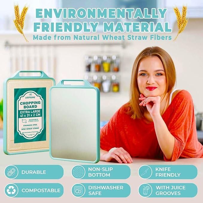 Steel Chopping Cutting Board for Kitchen