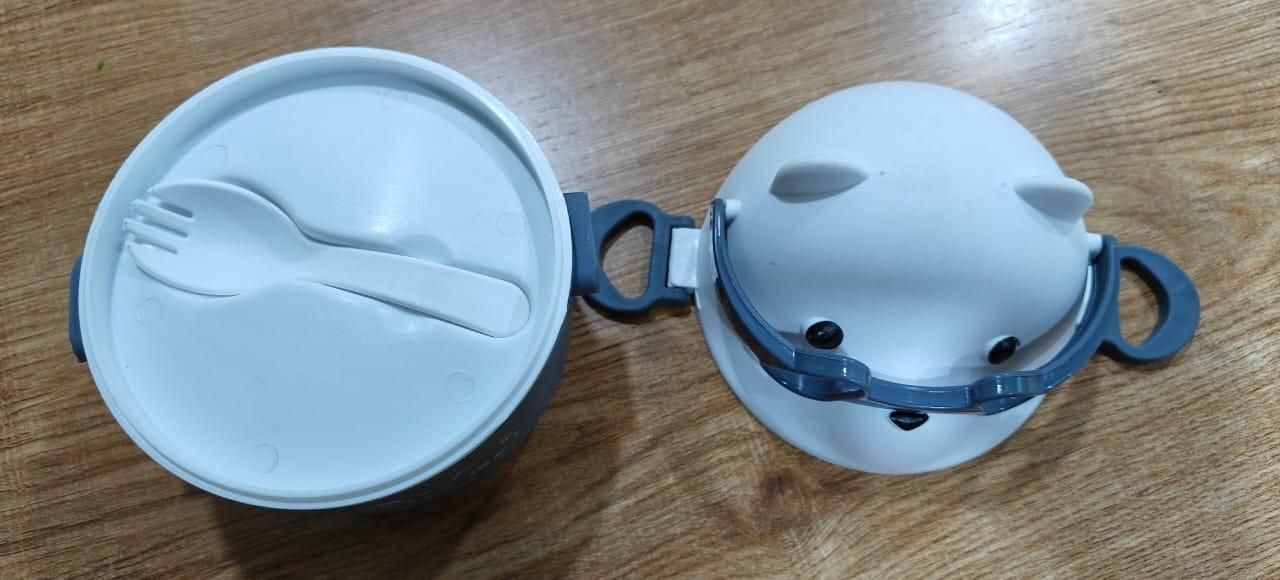 Cute Teddy Cartoon Tiffin Lunch Box